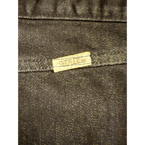 Vintage Sheplers size 16 Tall Women's Black Denim High Rise Western Mom Jeans - Picture 3 of 5